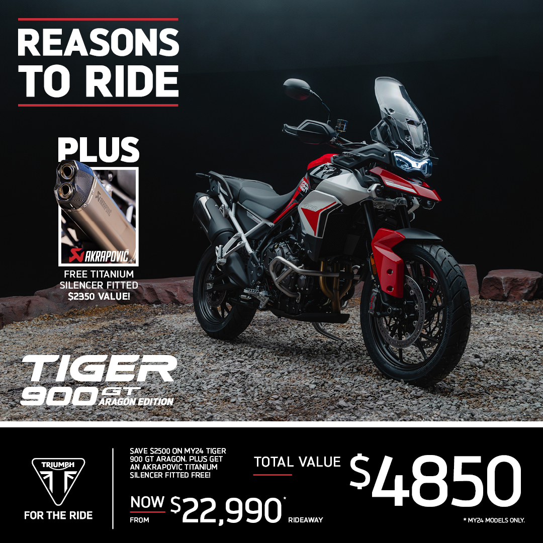 TIGER 900 GT ARAGON PROMO