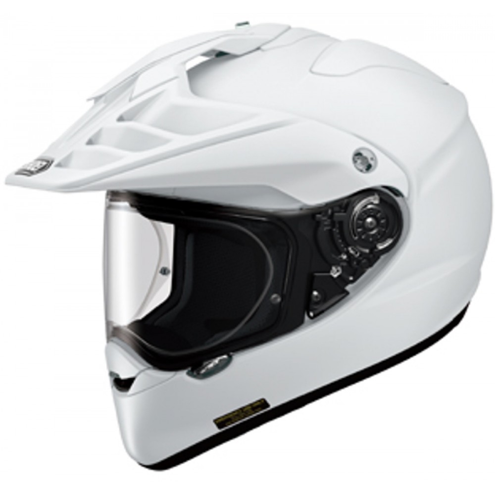 shoei white motorcycle helmet